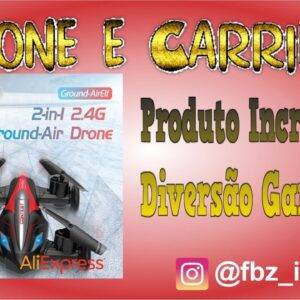 Drone 2 em 1 - tenha um carro ou drone no mesmo produto - link Aliexpress - Ground AirDrone #Shorts