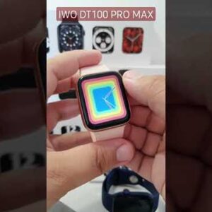 CLONE Apple Watch - IWO DT100 PRO MAX | PRO PLUS | Série 6 Smartwatch MUITO TOP #shorts