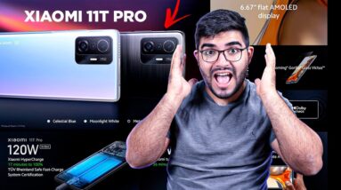 LANÇADO! Novo Xiaomi Mi 11T PRO vai DESTRUIR o novo IPHONE 13? CARREGA EM 17min! e CUSTA MENOS!