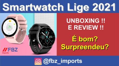 Novidade! Smartwatch Lige 2021 - UNBOXING e APRESENTAÇÃO SAIBA COMO CONECTAR E CONFIGURAR!!