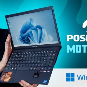 Unboxing POSITIVO Motion C Notebook BARATO com Windows 11 de fÃ¡brica ðŸ’» processador Celeron e SSD