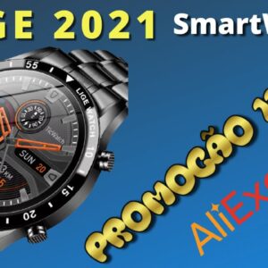 Smartwatch LIGE 2021 - NOVIDADE CHEGANDO - APROVEITE OFERTA 11/11 ALIEXPRESS