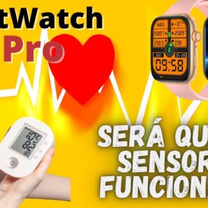 Smartwatch i7 pro - Teste dos sensores - Será que presta?
