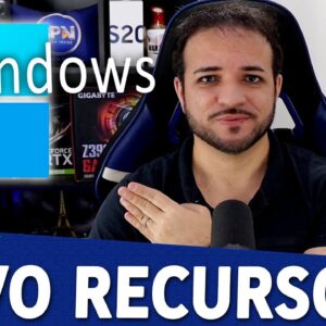 Novo Recurso SENSACIONAL estÃ¡ chegando no Windows!