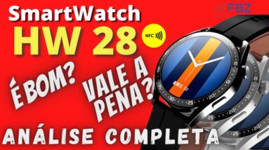 Smartwatch HW28 LANÇAMENTO 2022 - Review e Análise completa! Será o melhor?