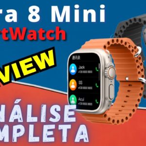 IWO ULTRA 8 Mini 👉 Lançamento 🔴 REVIEW - ANÁLISE COMPLETA - NFC