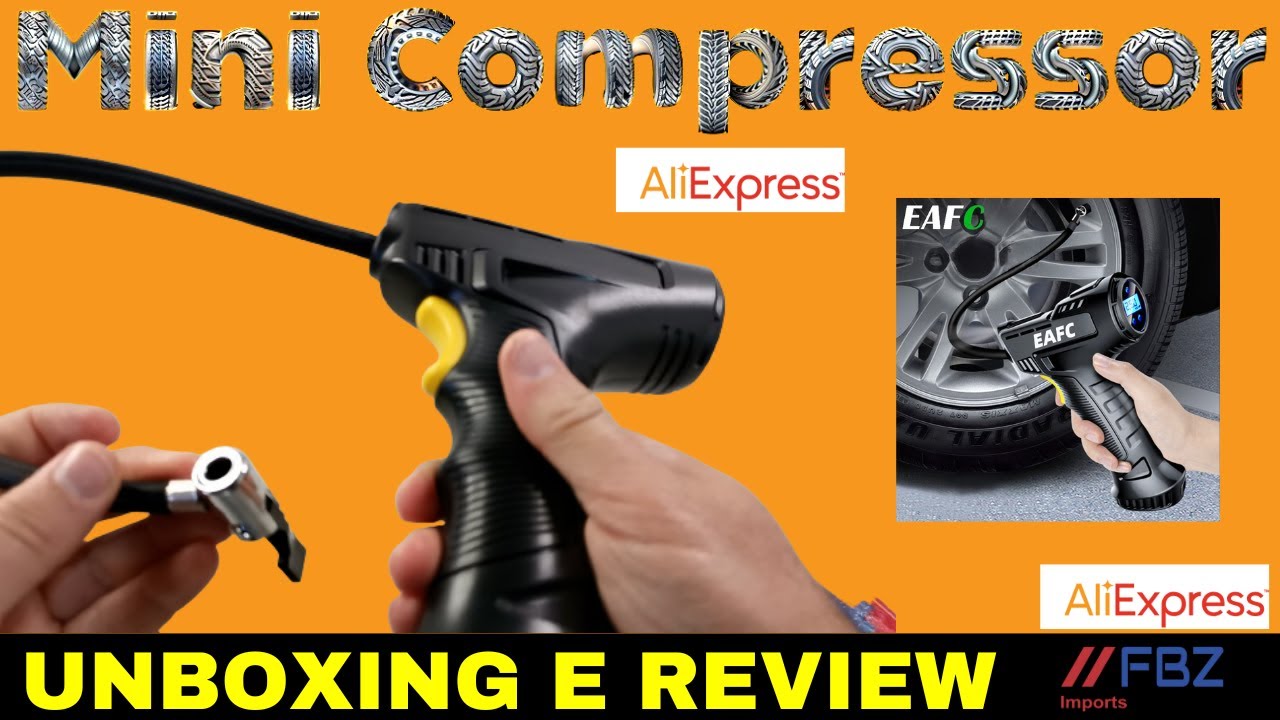 🔴 Mini Compressor De Ar Portatil 👉 Para Carros Bicicleta E Muito Mais Teste Completo